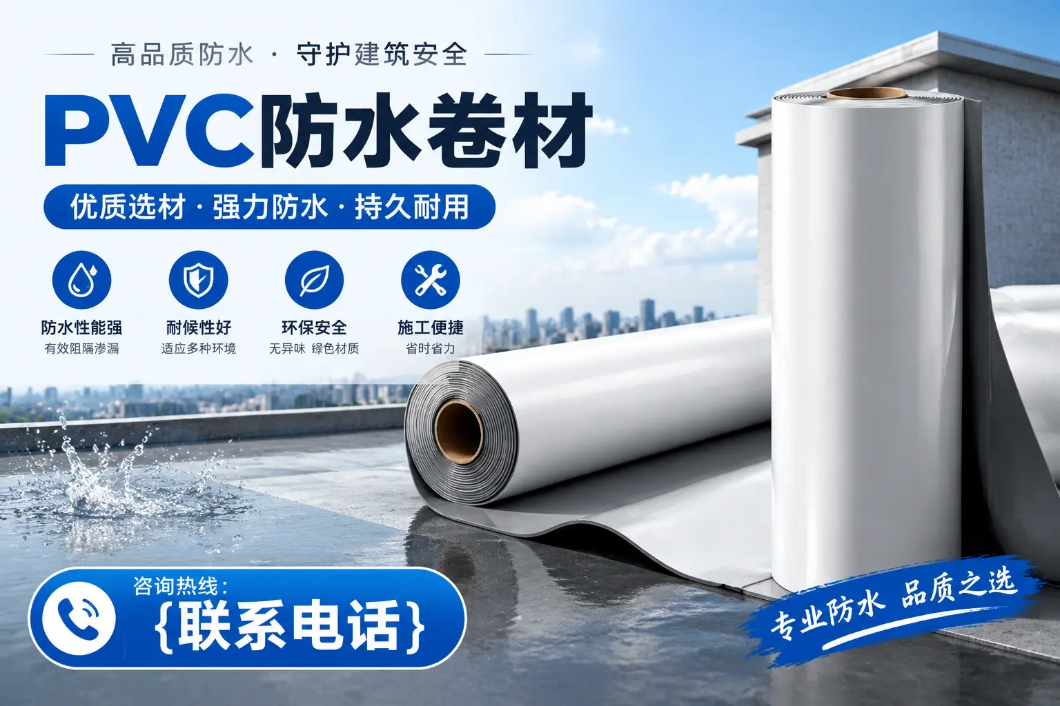 PVC防水卷材的选购技巧与注意事项,助您在株洲找到合适产品